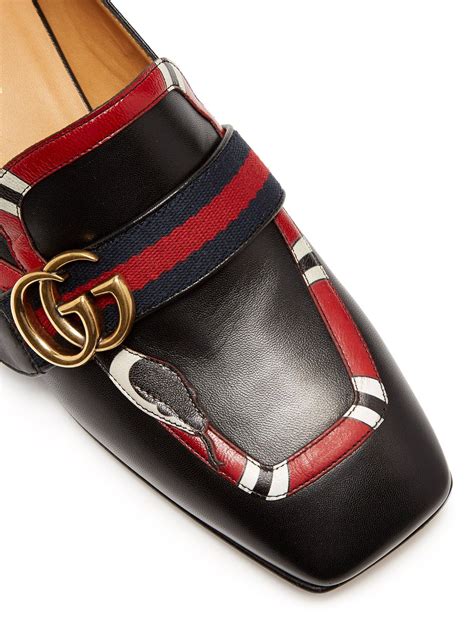 matches fashion gucci loafers|Gucci women's loafers.